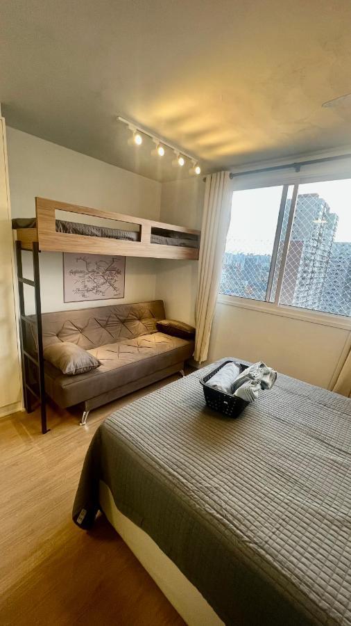 סאו פאולו Espetacular Apartamento Em Frente Ao Metro Bras ! - Rua Coronel Mursa, 56 - Bras מראה חיצוני תמונה
